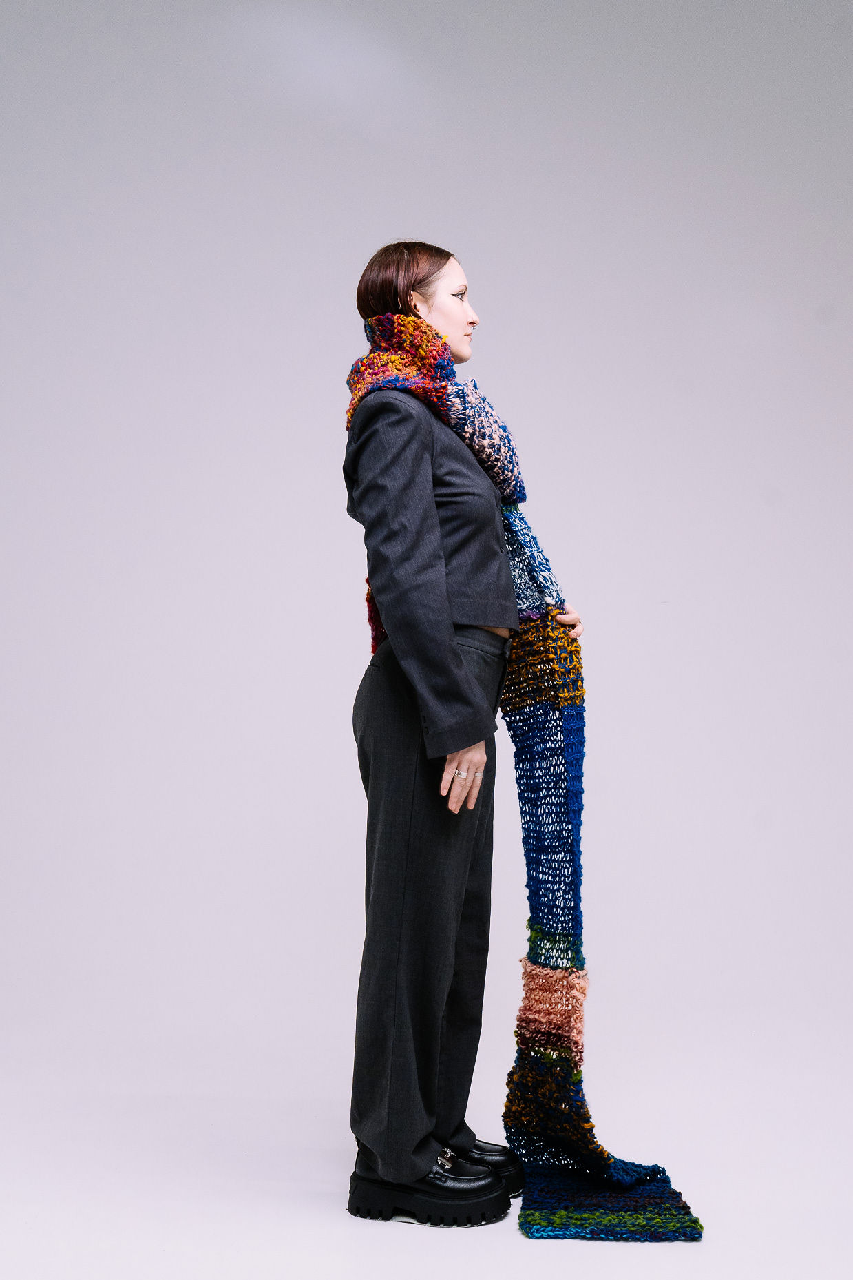 Handmade Scarf – Multicolored